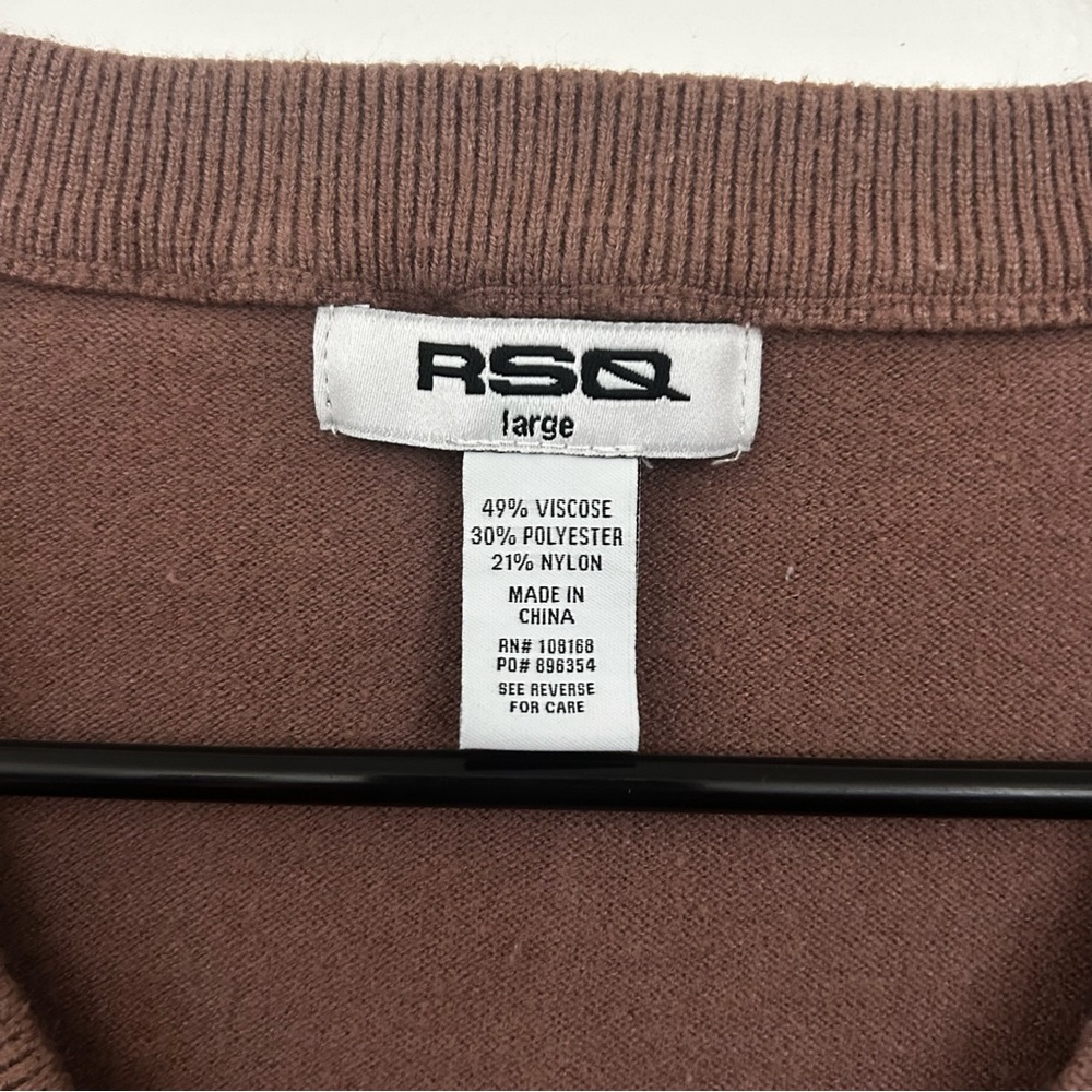 Brand: RSQ, Sweater Vest (top says large but fits a small) - Picture 4 of 4